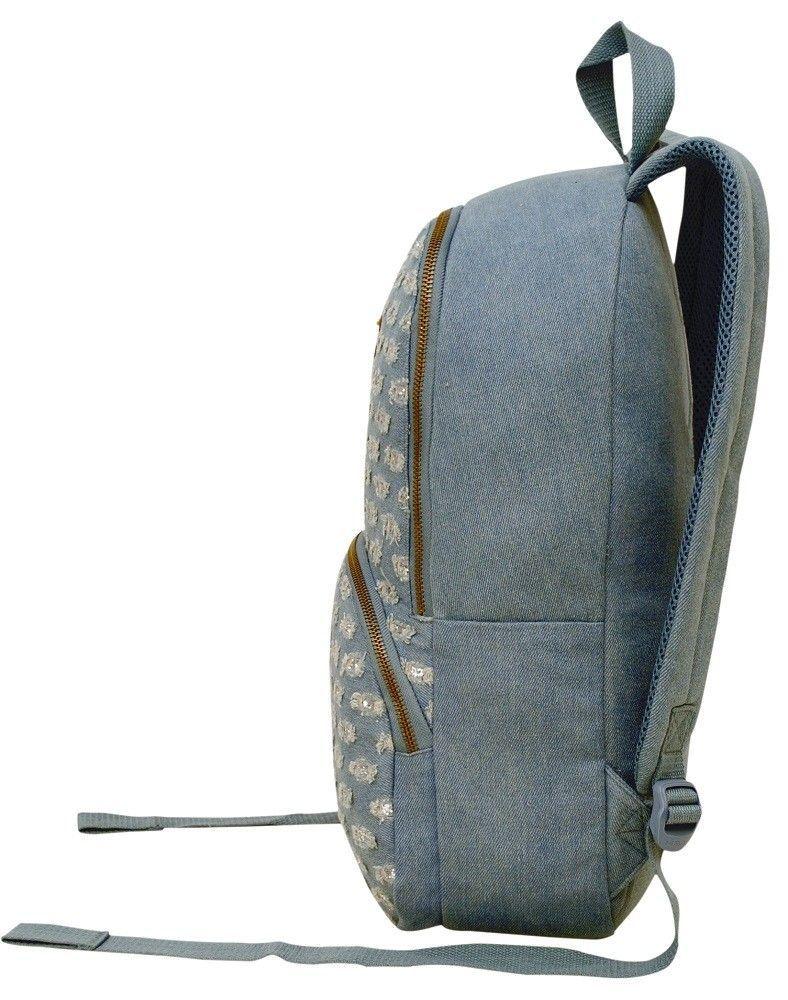 Mochila Canvas Cactus Jeans Mujer Head   -1