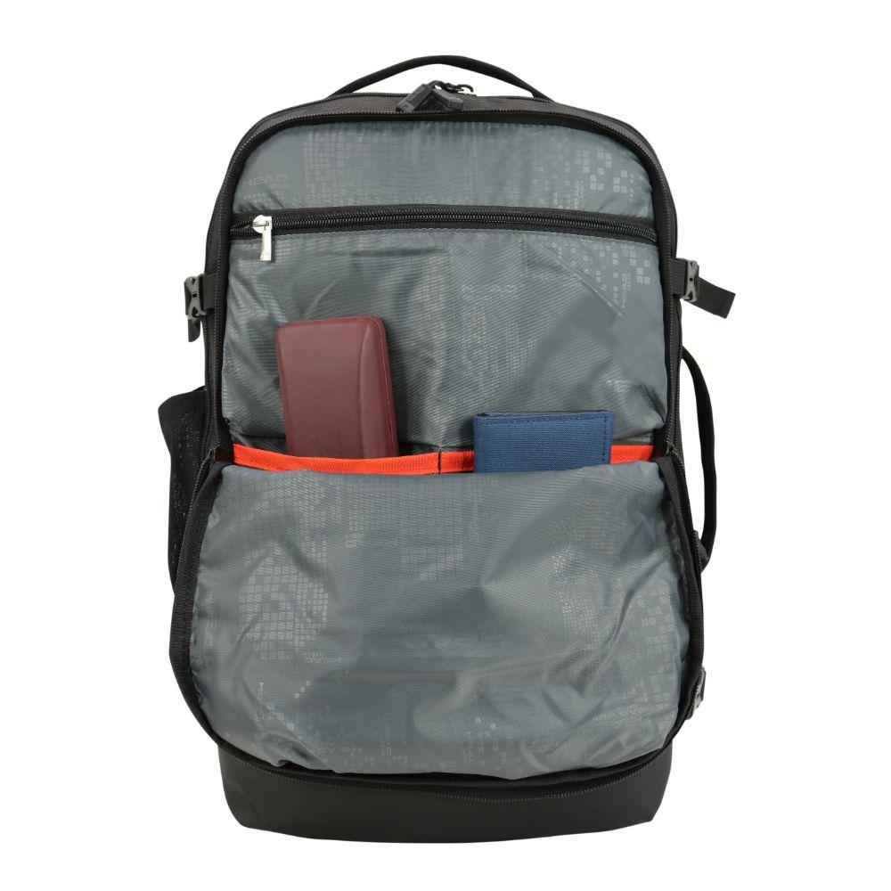 Mochila de Viaje Outback Cabina Reverse Negro Head-4