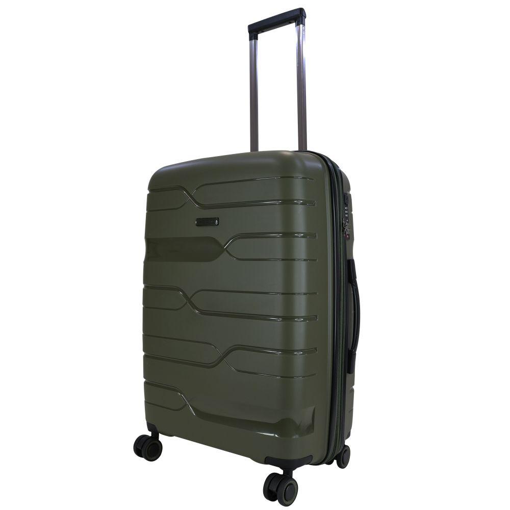 Maleta Singapur M Expandible Verde Militar Head-0