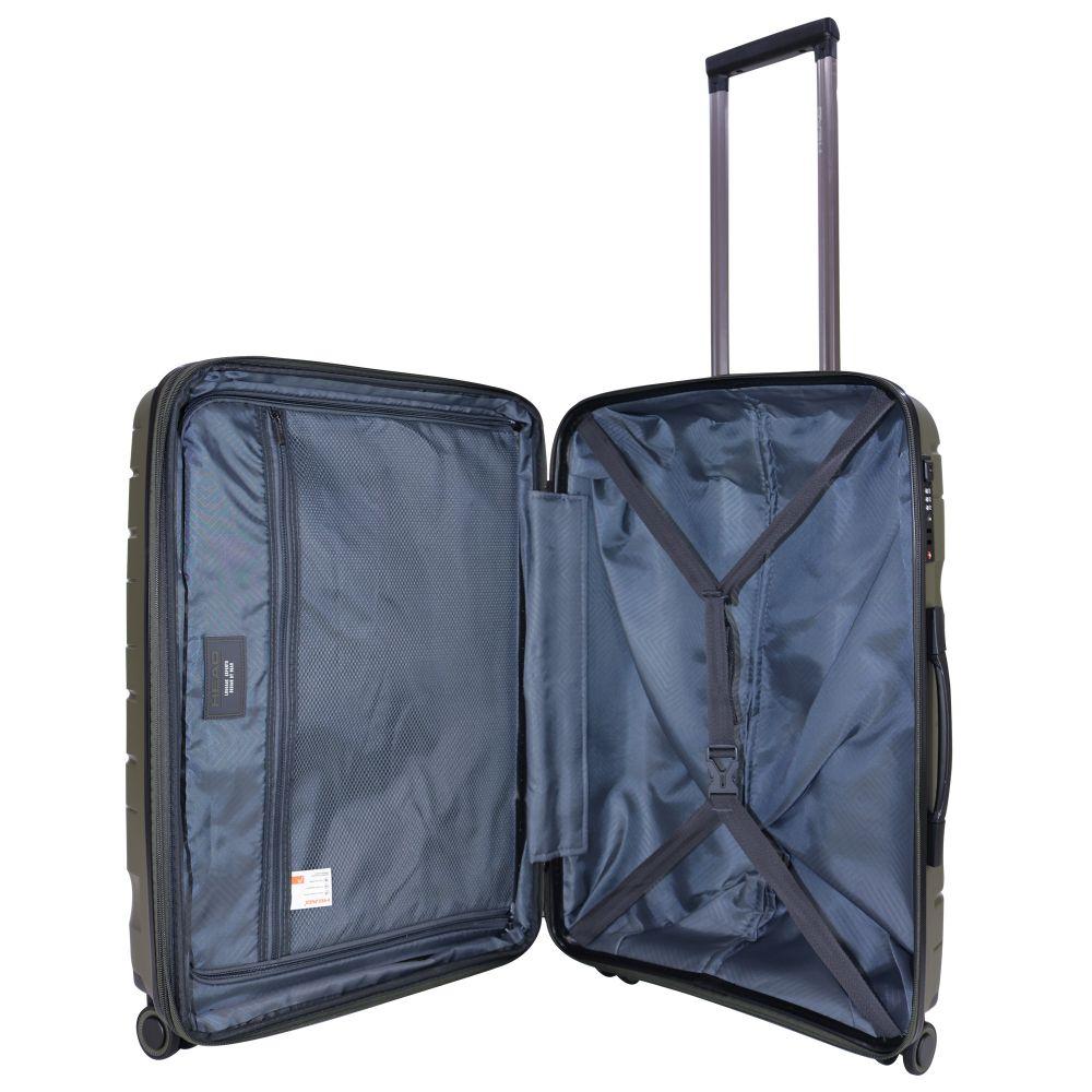 Maleta Singapur M Expandible Verde Militar Head-1