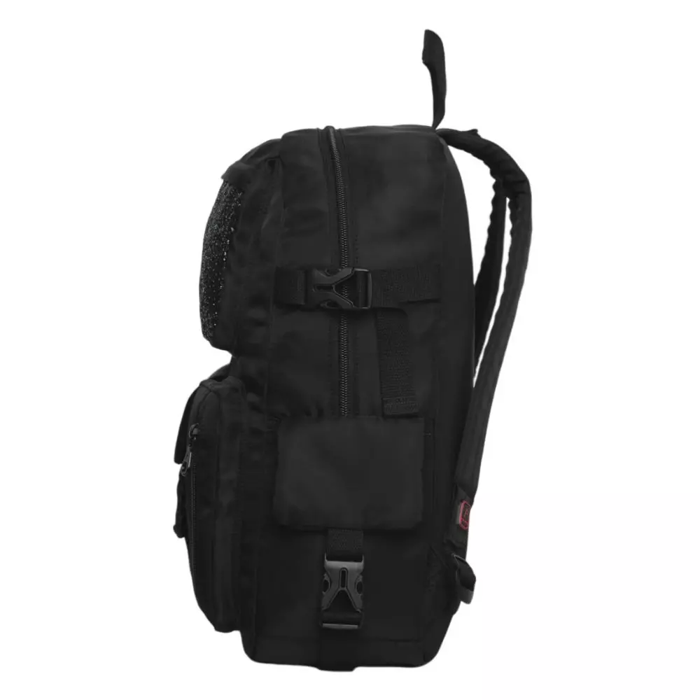 Mochila Mujer Kawaii Fusion Glitter Negro Head-4
