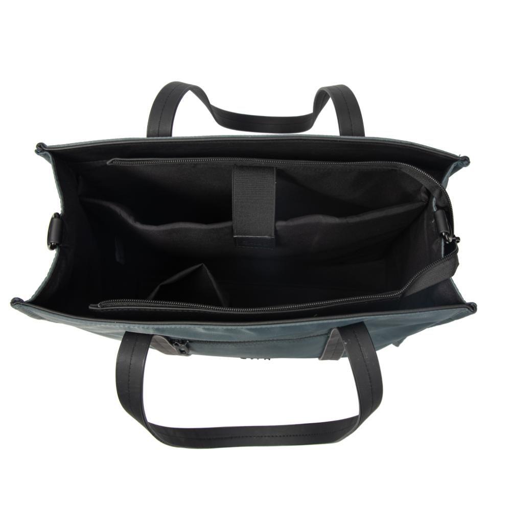 Cartera Tote Porta Laptop 14 Alana Petroleo Calu-3