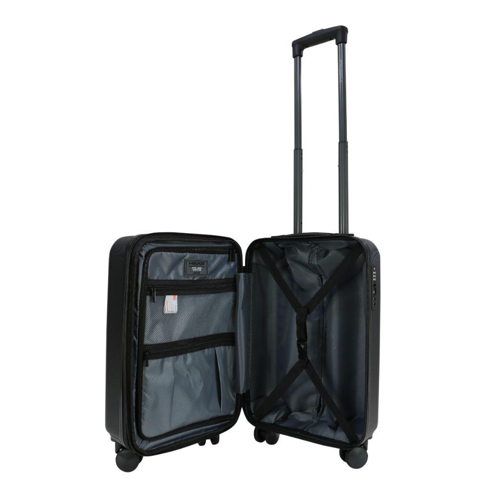 Maleta Cabina Toronto S Expandible TSA Negro Head-2