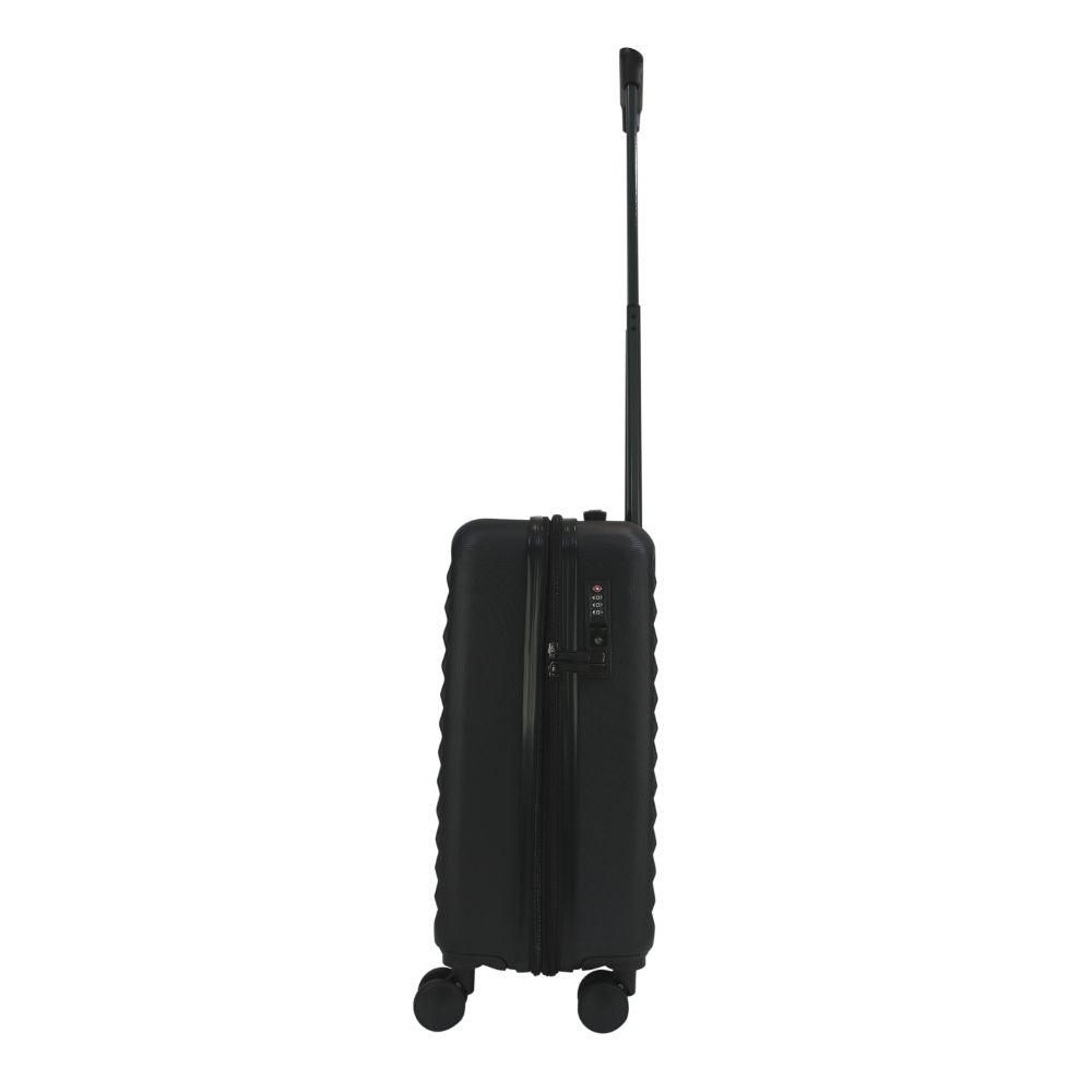 Maleta Cabina Toronto S Expandible TSA Negro Head-6