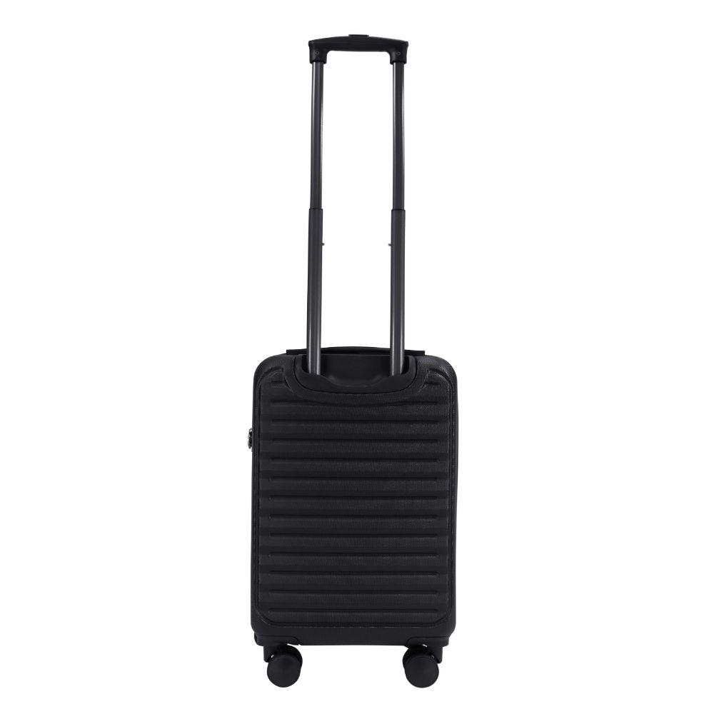 Maleta Cabina Toronto S Expandible TSA Negro Head-7