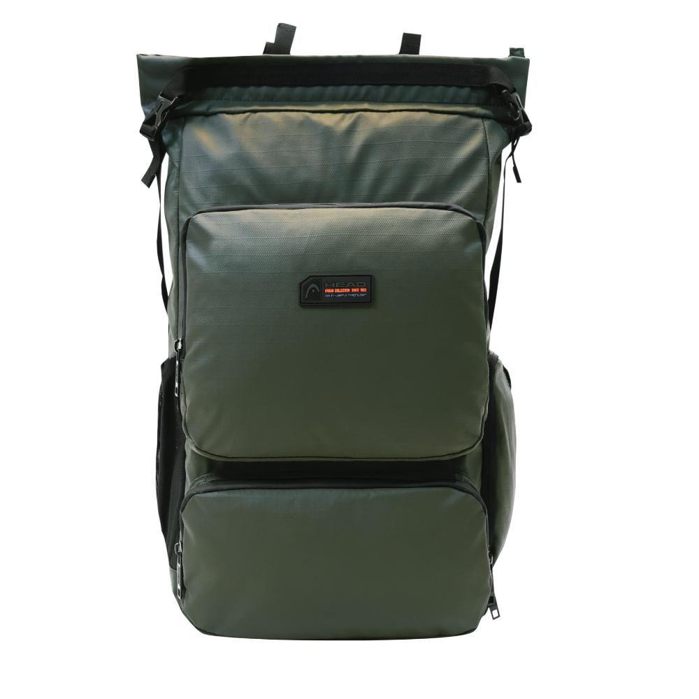 Mochila Urbana Waterproof Nomade Verde Head-2