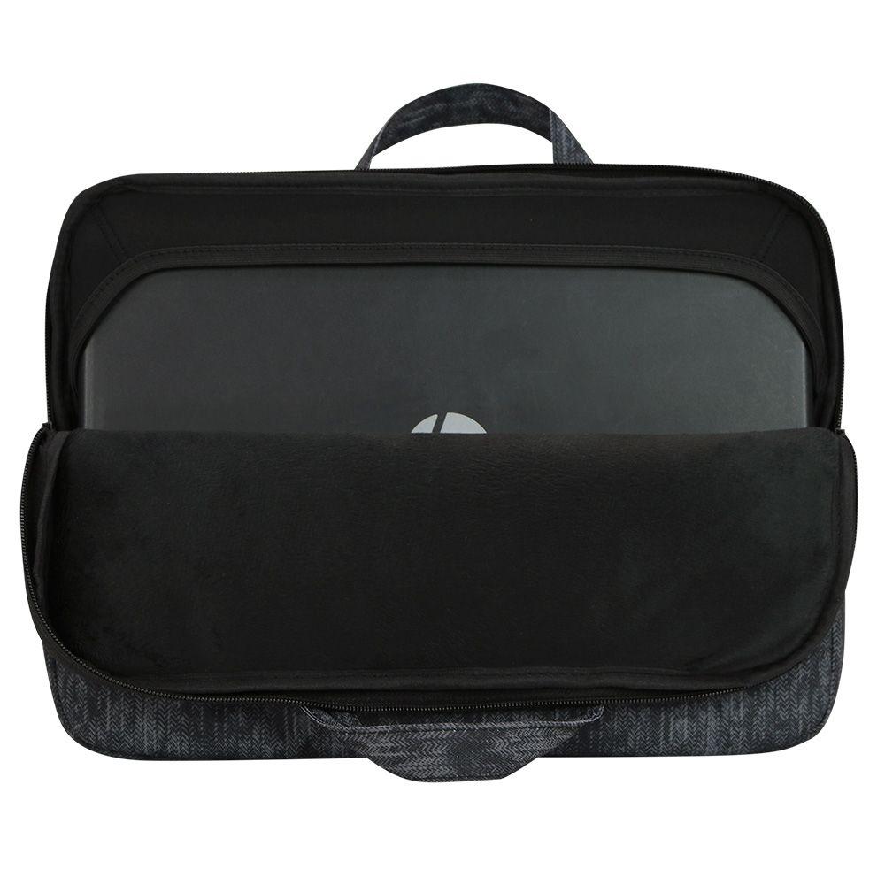 Funda Laptop Bit 14 Tweed Negro Head-2