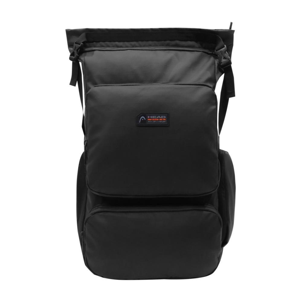 Mochila Urbana Waterproof Nomade Negro Head-4