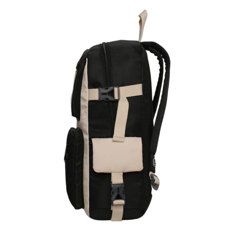 Mochila Mujer Kawaii Fusion Block Negro Head-4