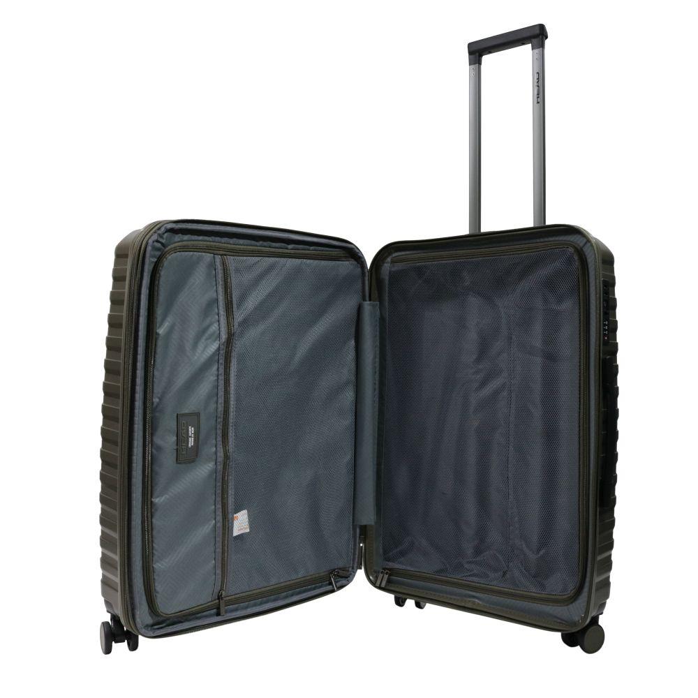 Maleta Portofino M Organizadores Expandible Tsa Verde Head-2