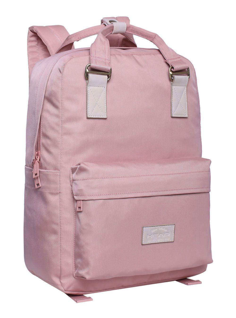 Mochila Beta Rosado Beige Head-0