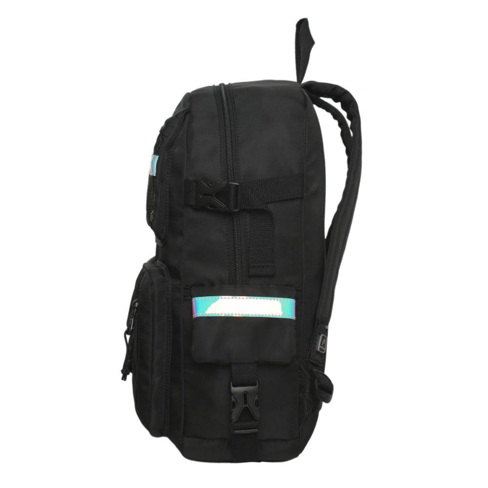 Mochila Mujer Escalade Kawaii Holographic Negro Head-4