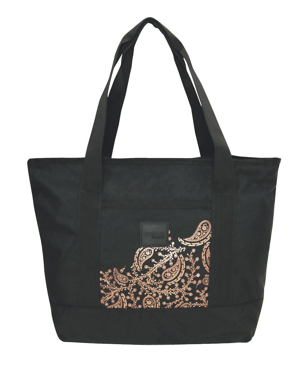 Cartera Shop Negro Cobre Head-1