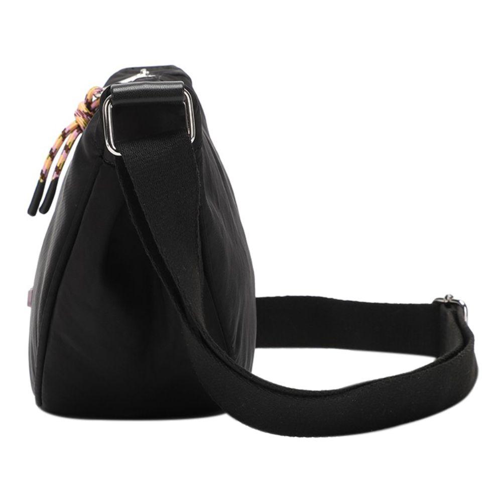 Cartera Bandolera Leonor Negro Malva Calu-3