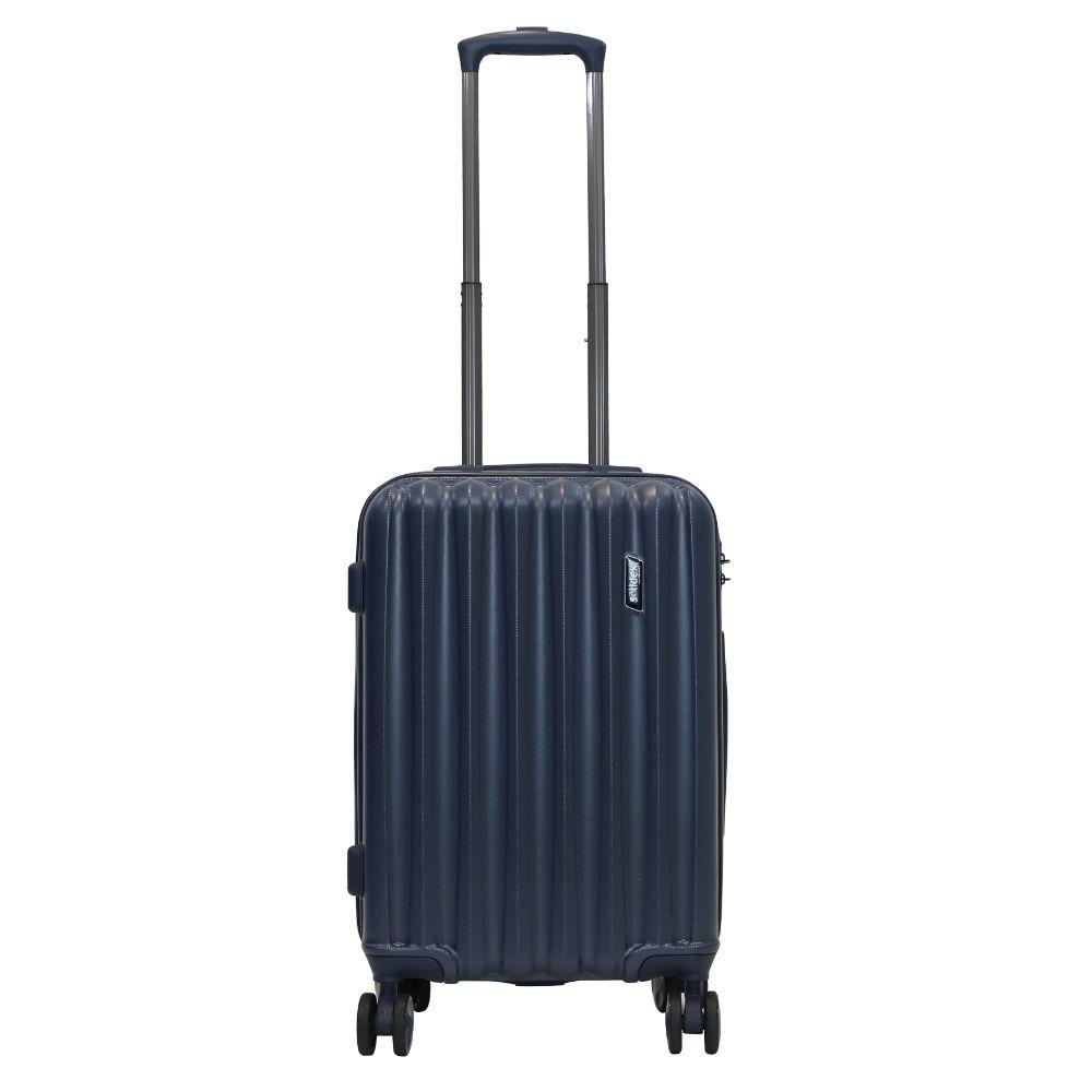 Maleta Cabina Brasilia S 8 Ruedas Azul Solidex-1