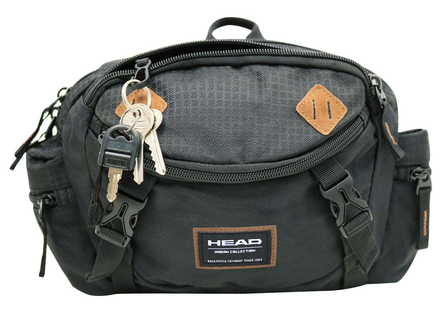 Banano Trekking Negro Outdoor Cuero Head-2