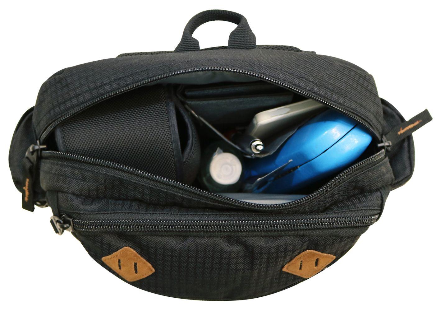 Banano Trekking Negro Outdoor Cuero Head-3
