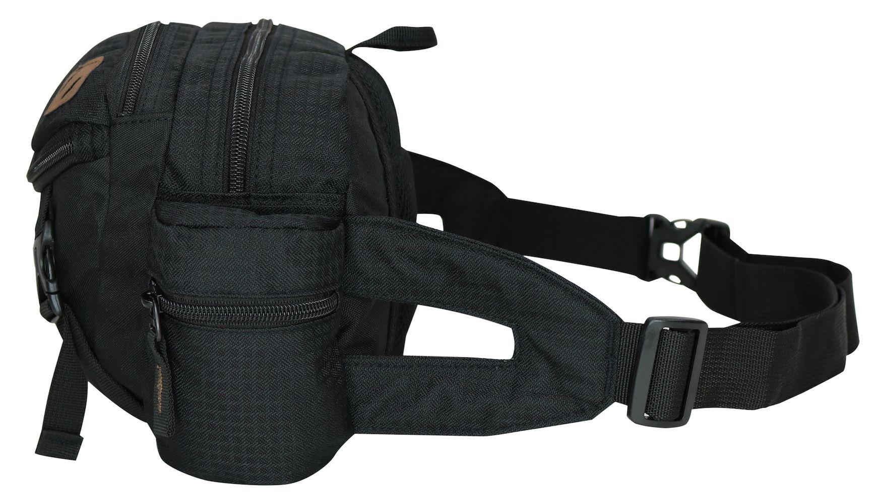 Banano Trekking Negro Outdoor Cuero Head-6
