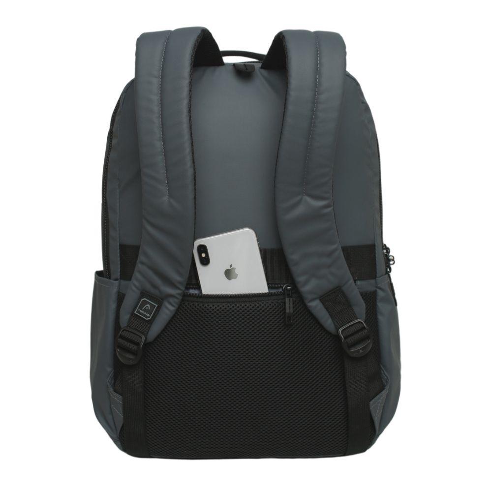 Mochila Ejecutivas Engomada Camiq Reverse Gris Head-7