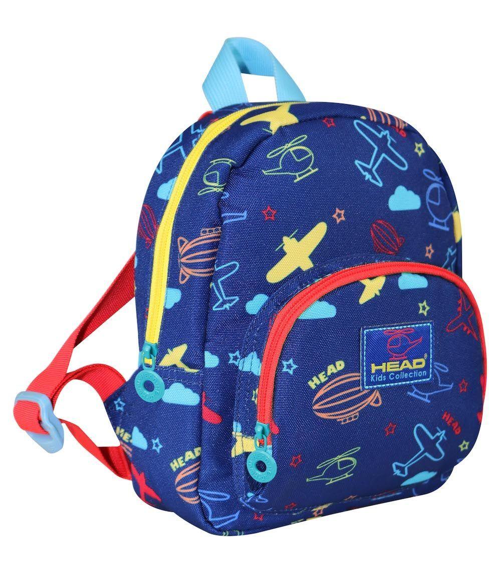 Mochila Infantil Pony 19 Aviones Azul Head-0
