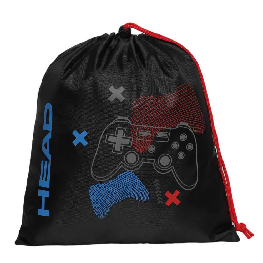 Pack Kids Escolar Future Gamer Negro Head-3