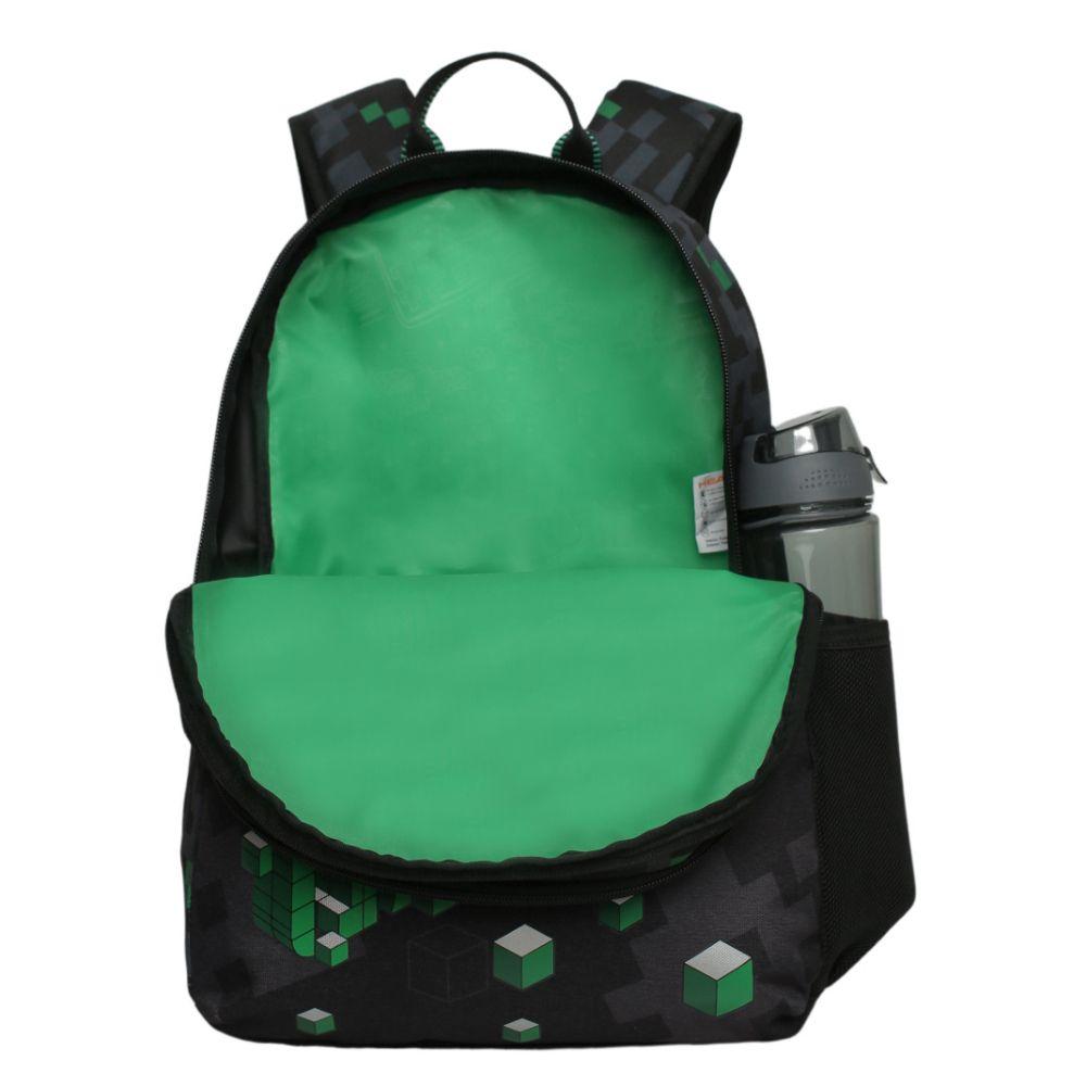 Mochila Infantil Niño Balloon Gamer Negro Verde Head-2
