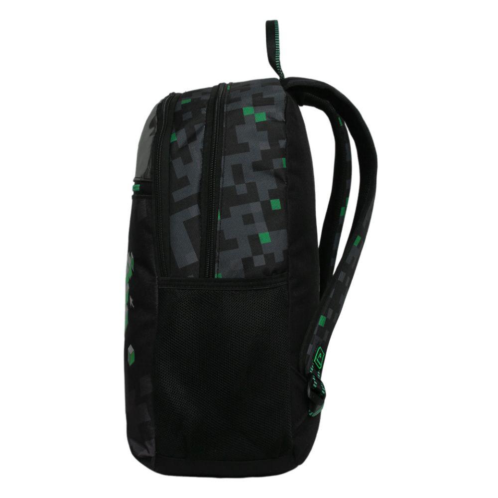 Mochila Infantil Niño Balloon Gamer Negro Verde Head-3