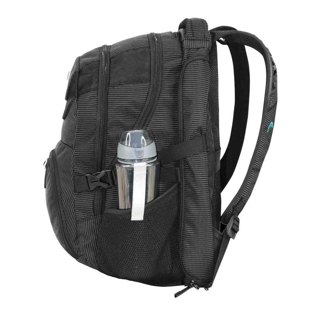 Mochila Porta Laptop New Q7 40L Twin Tone Negro Head-6