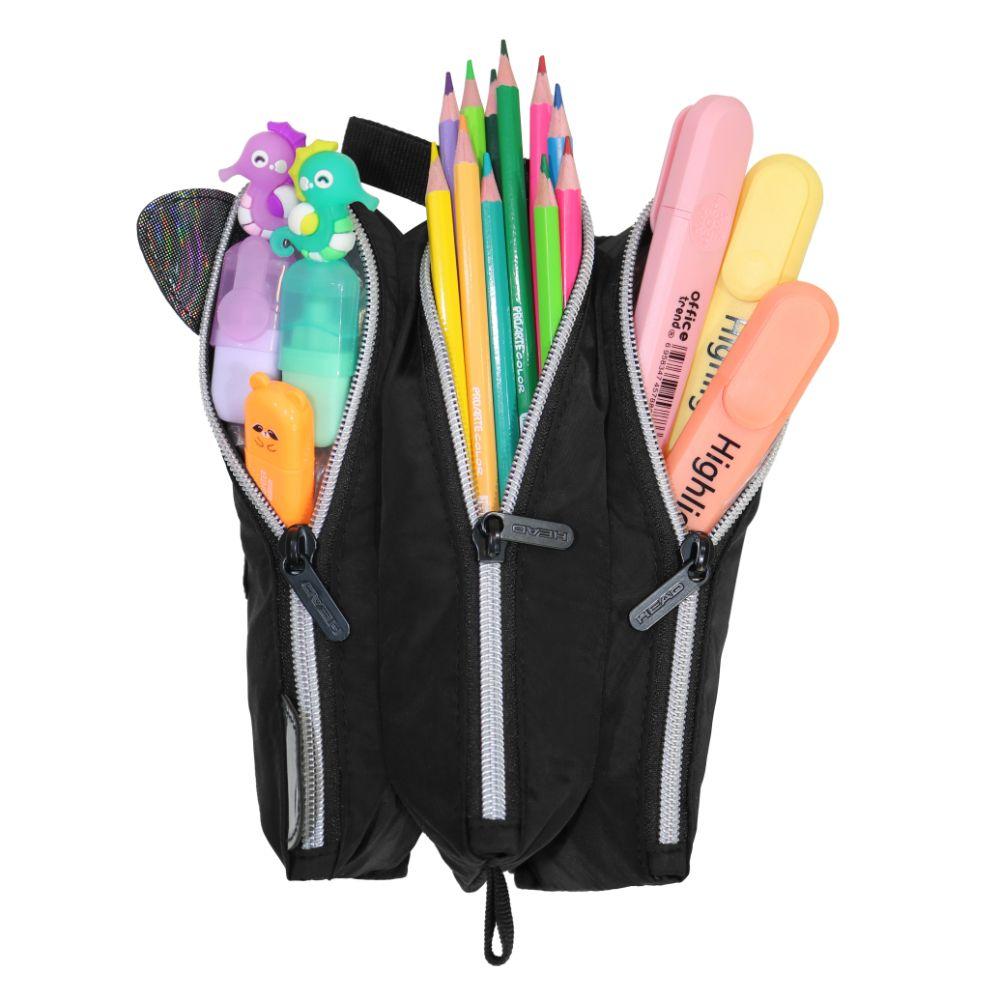 Estuche Infantil Niña Celerio Cat Negro Head-2