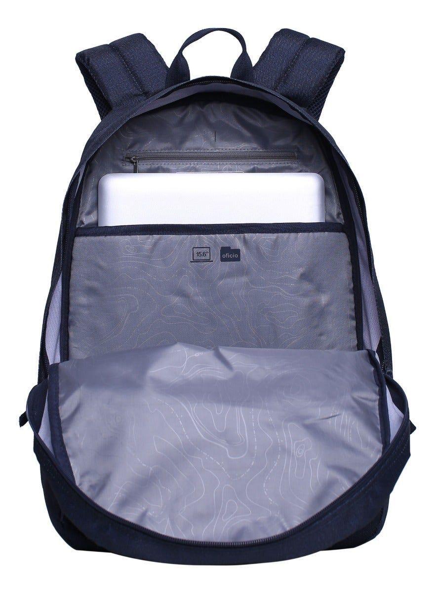 Mochila New Kombi Texture Azul Head-5