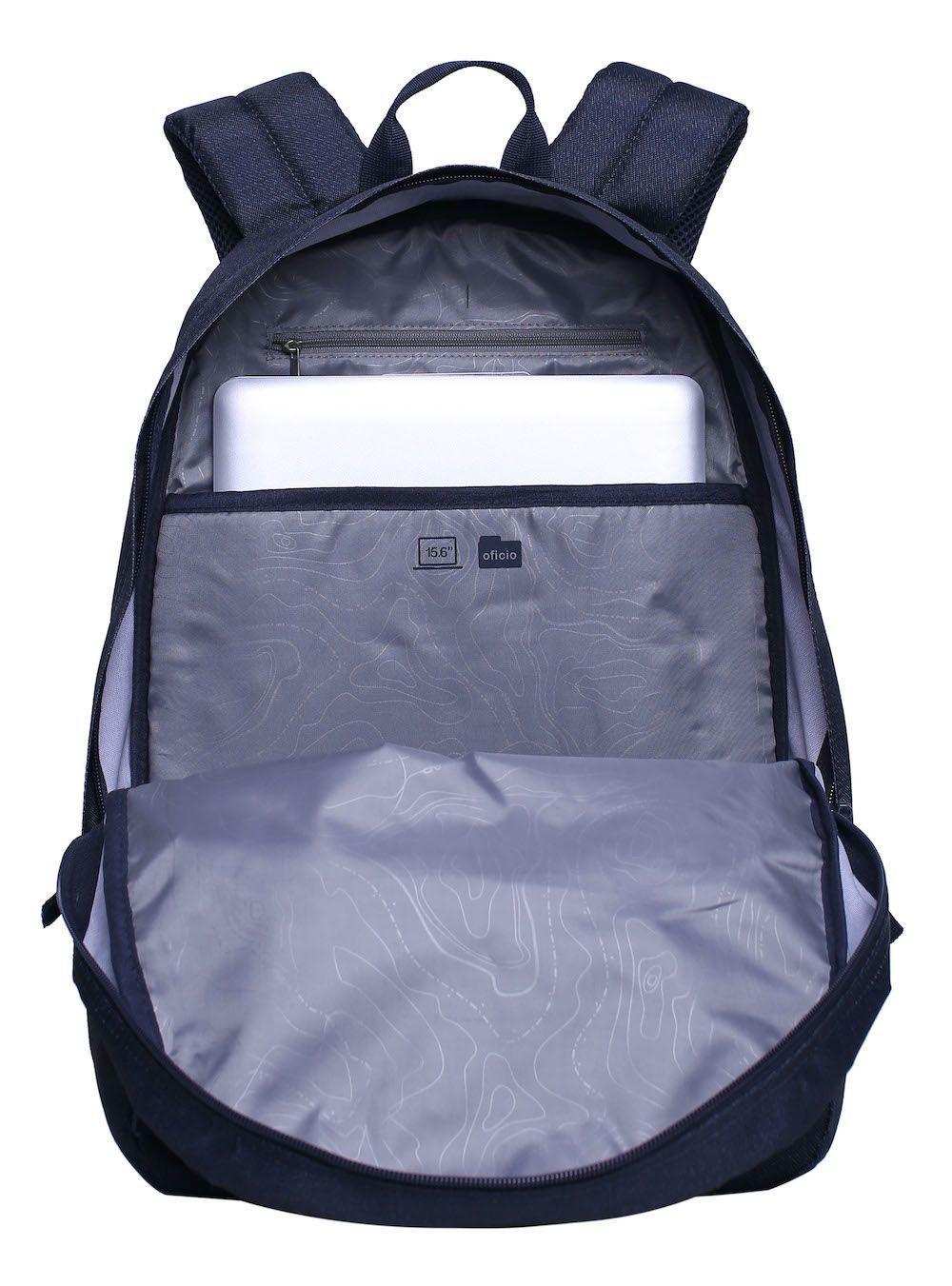 Mochila New Kombi Texture Azul Head-8