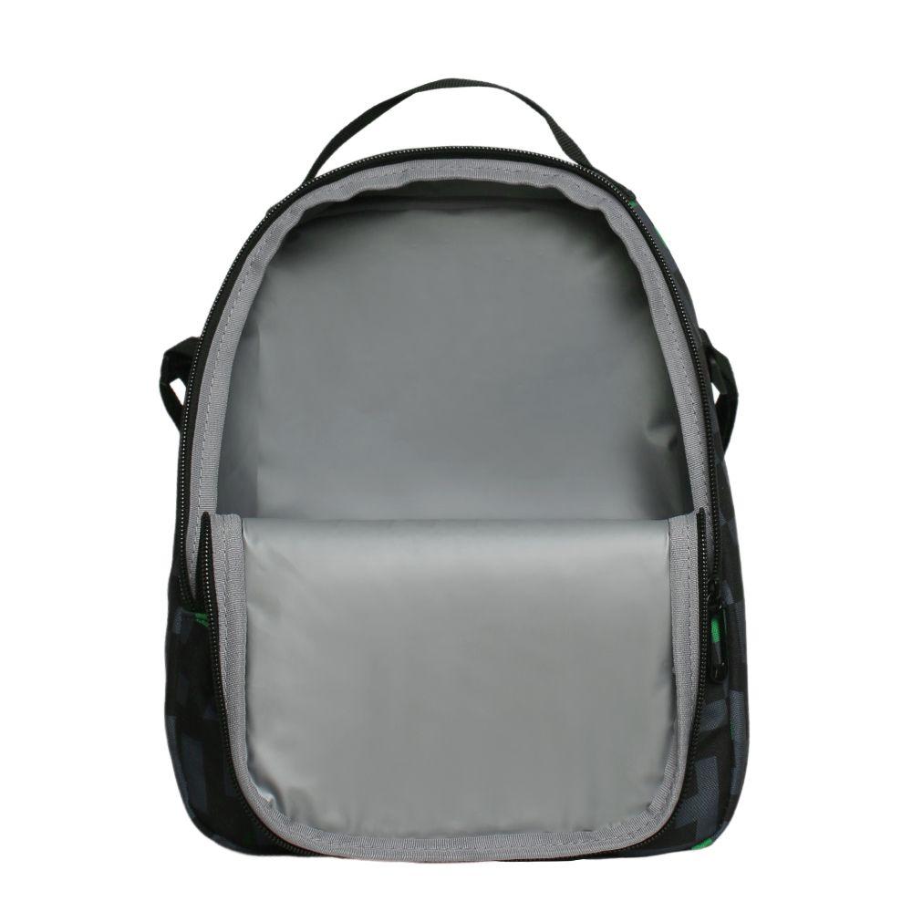 Lonchera Hombre Grey Pixeles Negro Head-2