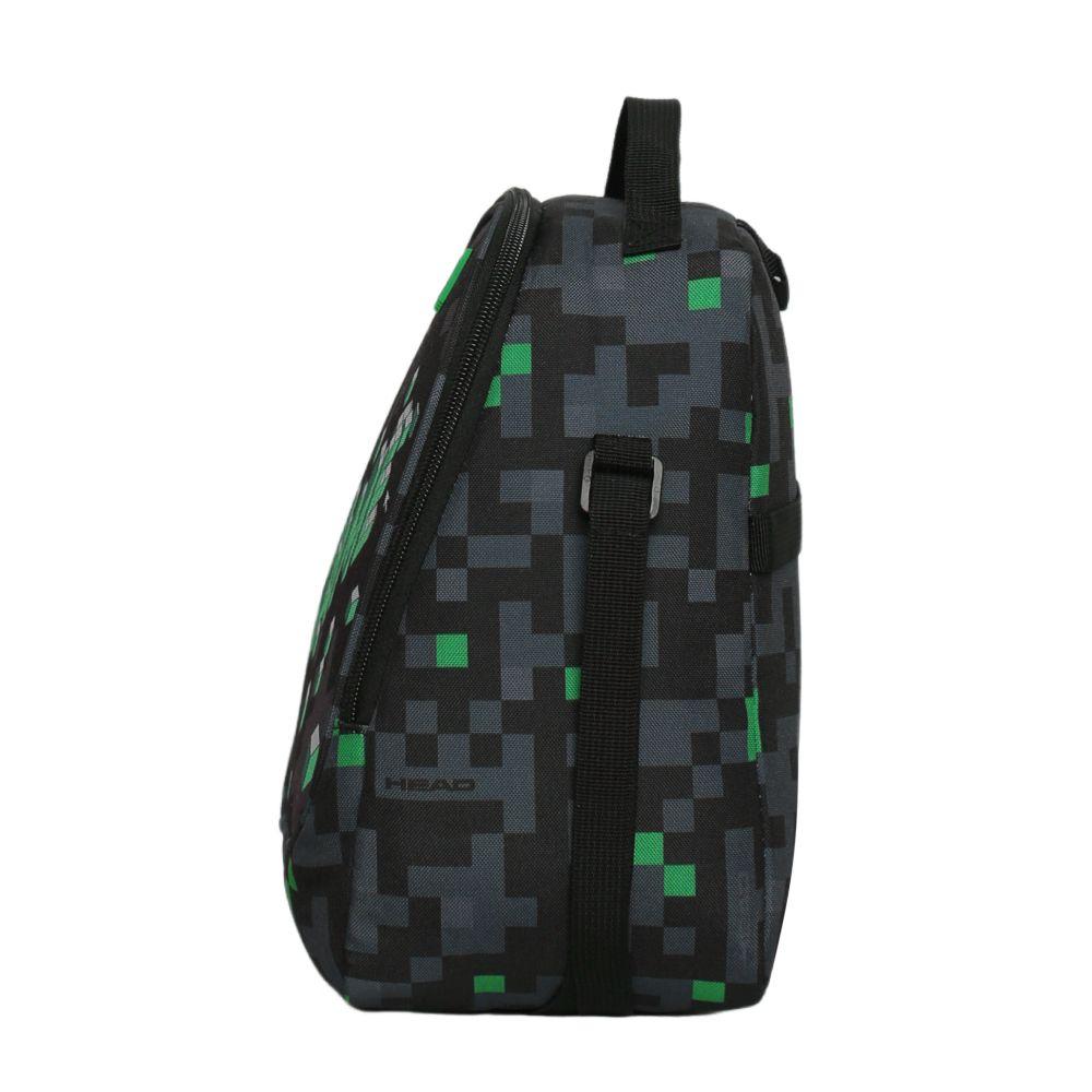 Lonchera Hombre Grey Pixeles Negro Head-3