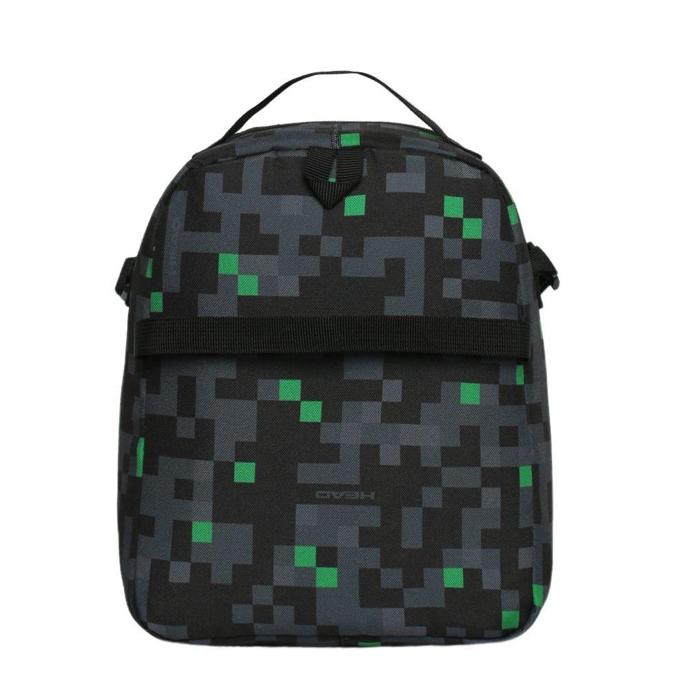 Lonchera Hombre Grey Pixeles Negro Head-4