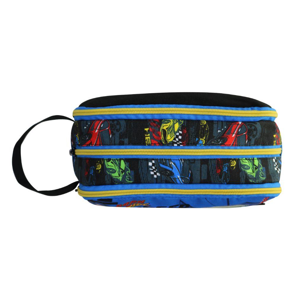 Estuche Infantil Niño Atos Speed Car Negro Head-4