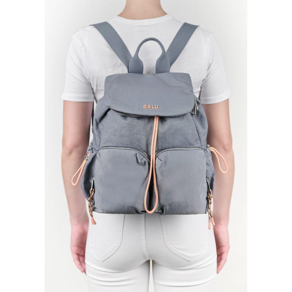 Mochila Casual Aurelia Colores Azul Calu-5