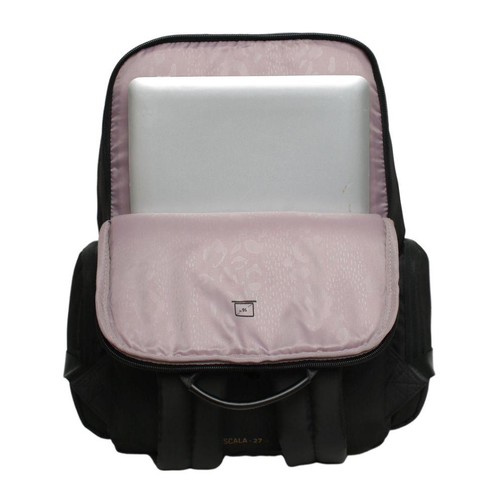 Mochila Ejecutiva Mujer Scala Negra Head-4