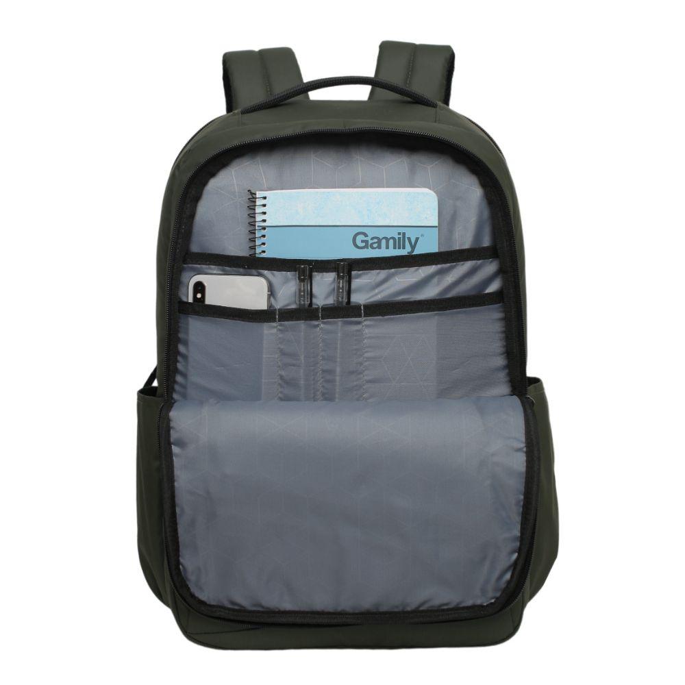 Mochila Ejecutivas Engomada Camiq Verde Militar Head-3