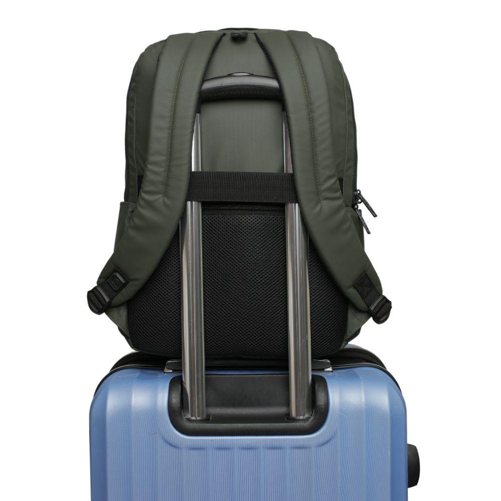 Mochila Ejecutivas Engomada Camiq Verde Militar Head-5