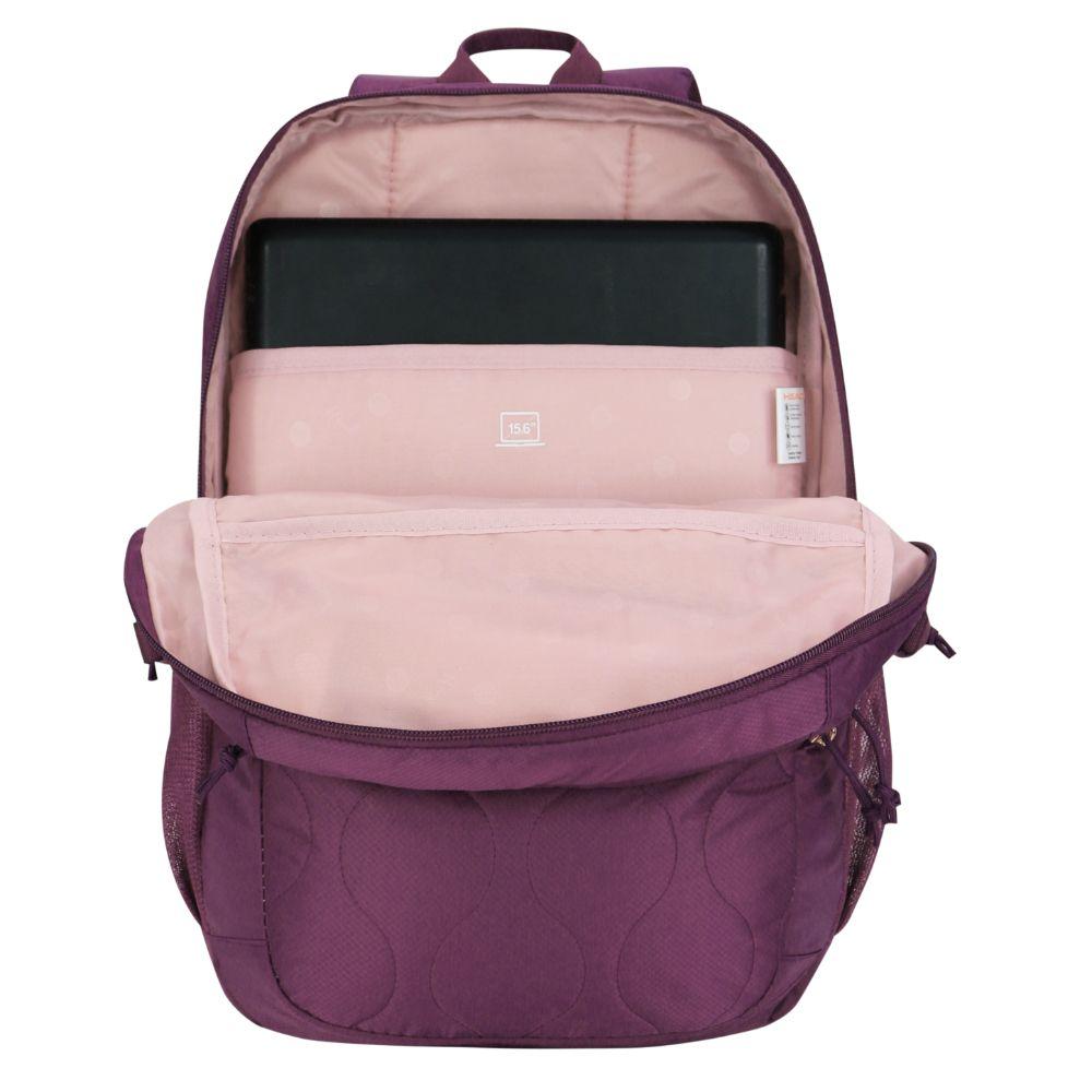 Mochila Ejecutiva Eternity Ondas Morado Head-1