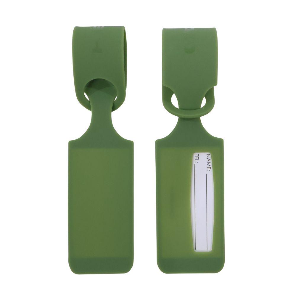 Tag Identificador Etiqueta de Maleta Travel ID Verde Head-2