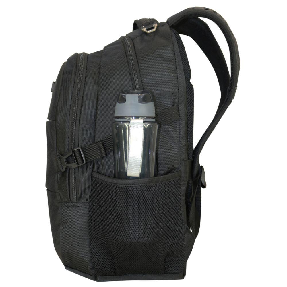 Mochila Ejecutiva Notebook Taycan Negro Head-8