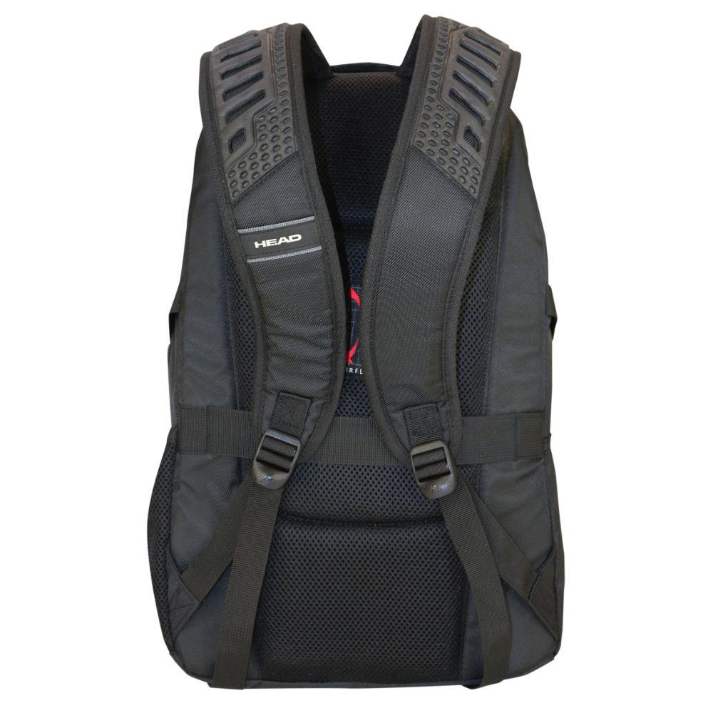 Mochila Ejecutiva Notebook Taycan Negro Head-9
