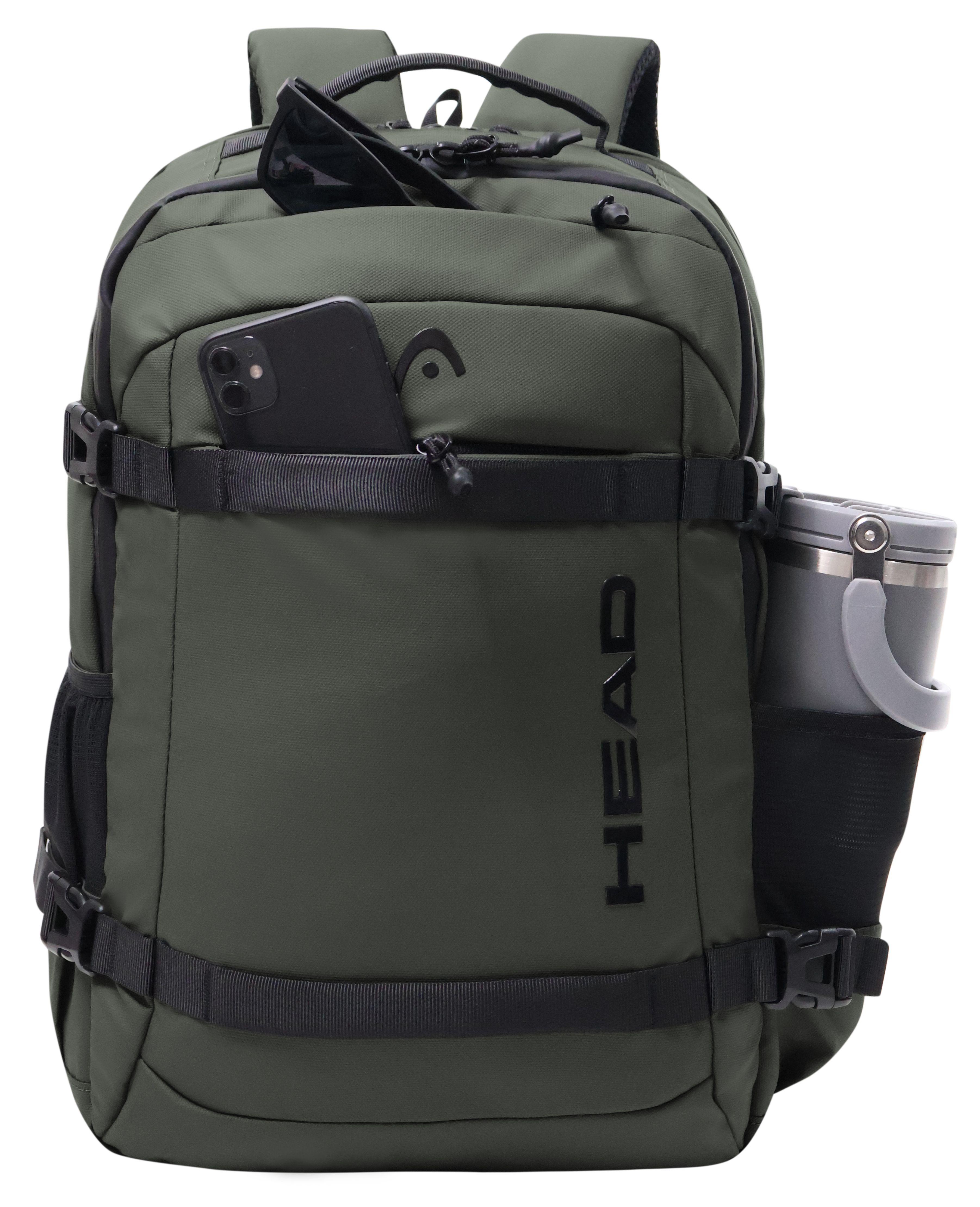 Mochila Porta Notebook Lion Reverse Verde Head-2