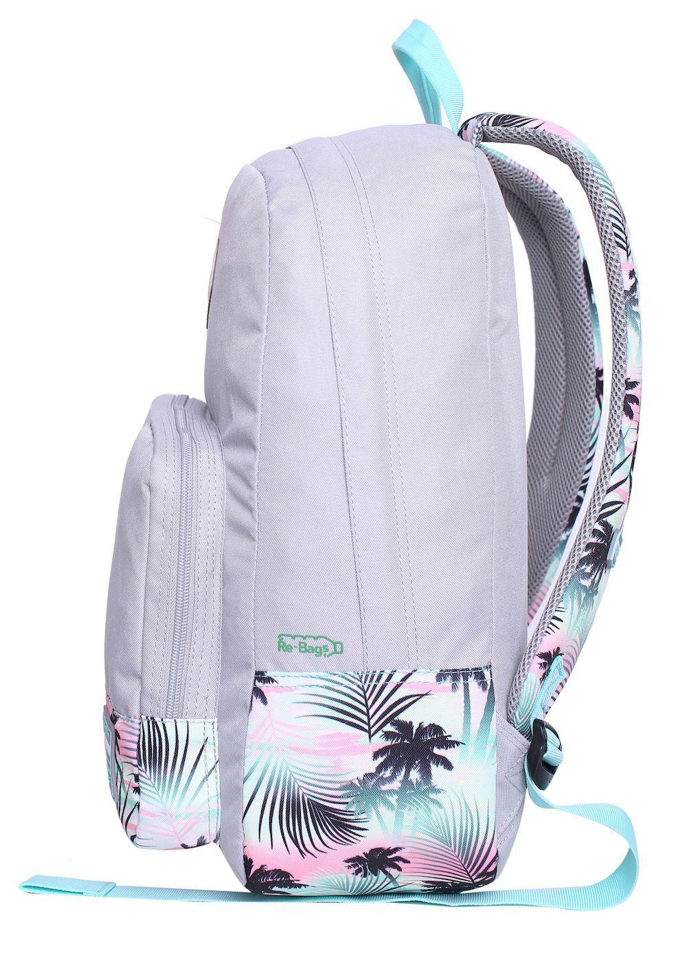 Mochila New Kombi 20 Palms Gris Head-3