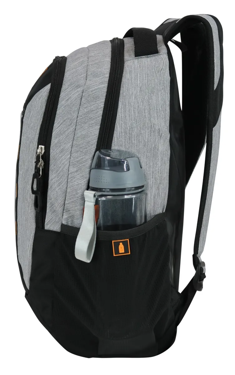 Mochila Porta Laptop Legend Gris Claro Melange Head-4