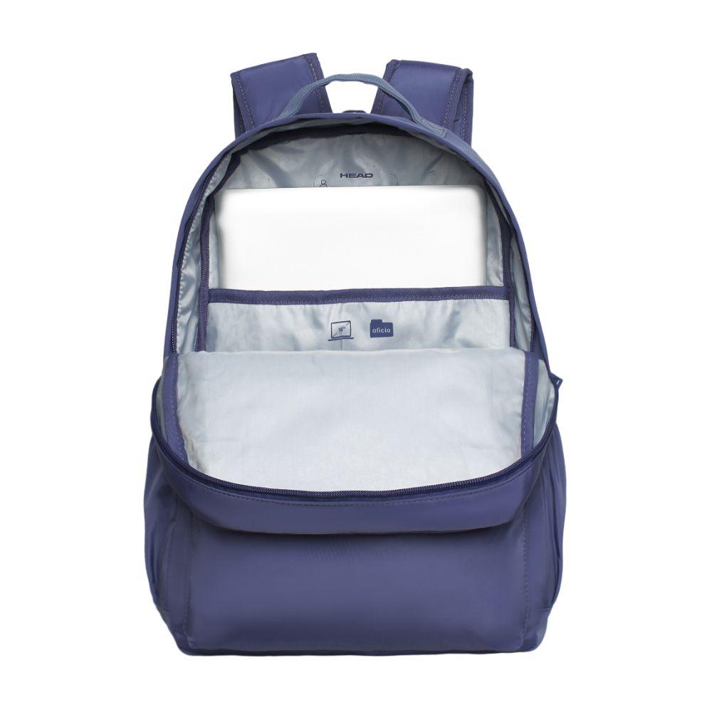 Mochila Mujer Ysho Microfibra Violeta Head-2