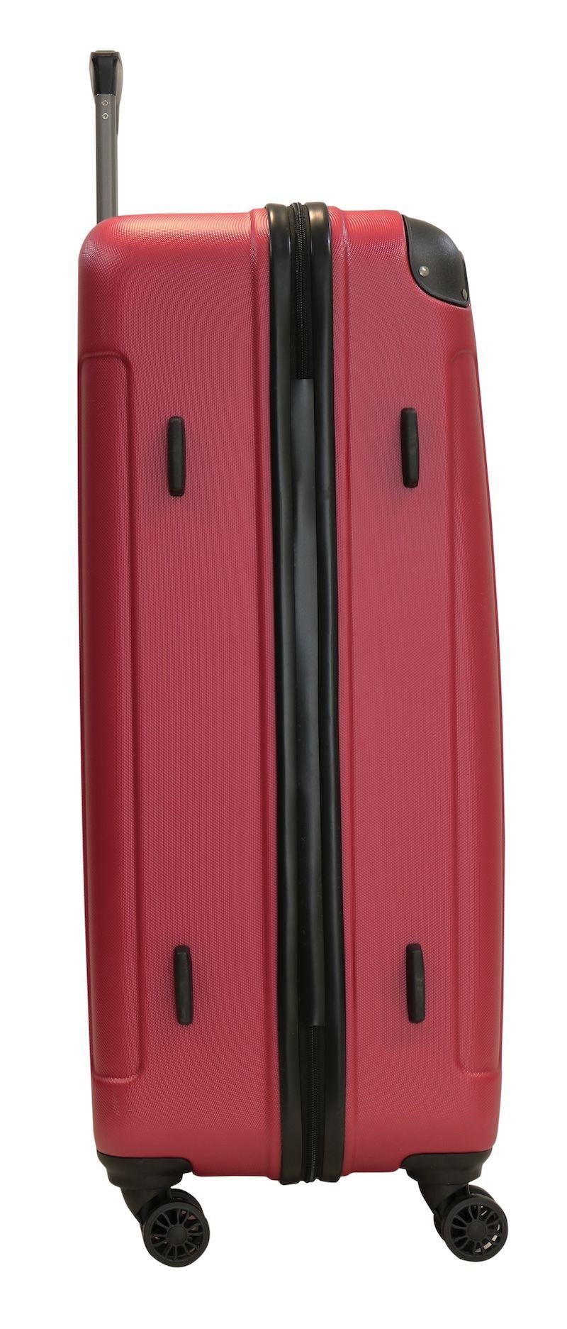 Maleta Dura Toledo L 8 Ruedas Rojo Head-3