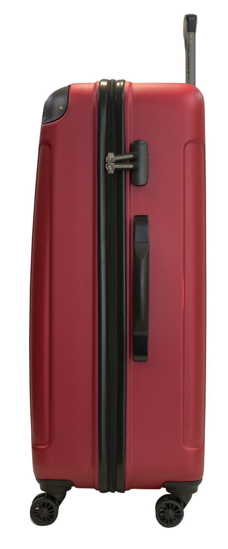 Maleta Dura Toledo L 8 Ruedas Rojo Head-4