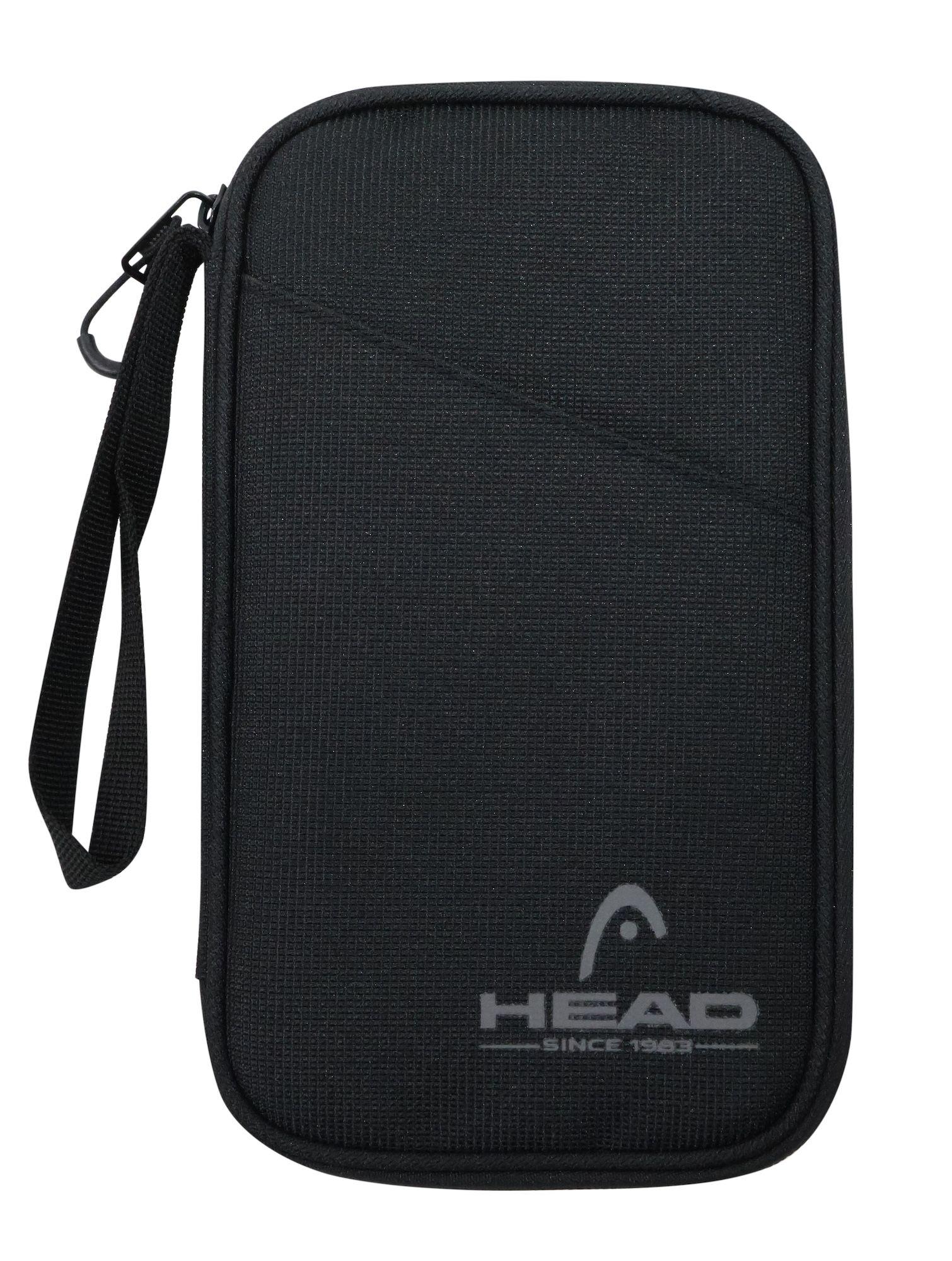 Porta Pasaporte Organizador Documentos Miles Negro Head-3